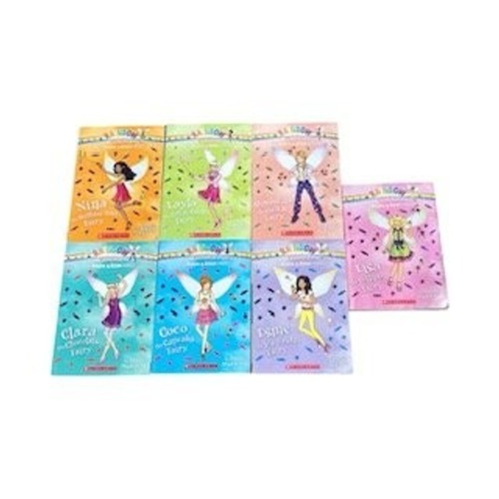 Rainbow Magic Sugar & Spice Fairies Daisy Meadows Scholastic 7 Book Set
